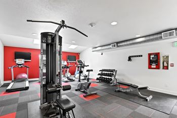 Fully equipped fitness center